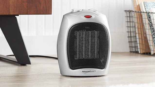 AmazonBasics 1500W Space Heater | $20 | Amazon